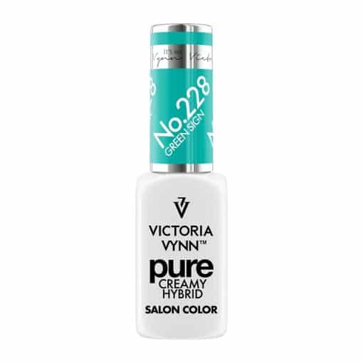 victoria vynn pure creamy gellak 228 green sign