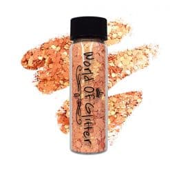 World Of Glitter Amsterdam Matt Orange Glitter