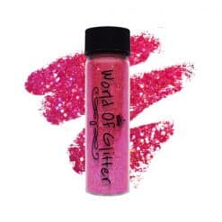 World Of Glitter Ayia Napa Pink Nail Glitter