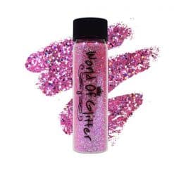 World Of Glitter Casablanca Pink Nail Glitter