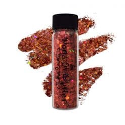 World Of Glitter Cognac Pink Nail Glitter