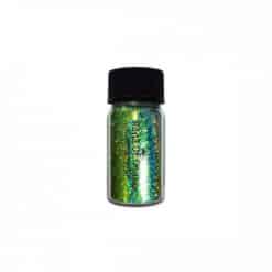 World Of Glitter Galaxy Green Holographic Chrome Dust