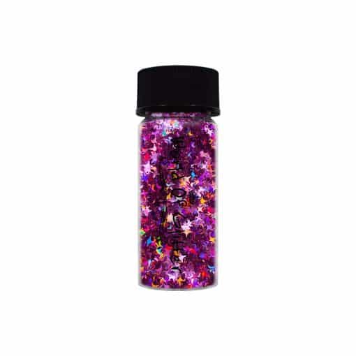 World Of Glitter Sirius Lavender Holographic Stars